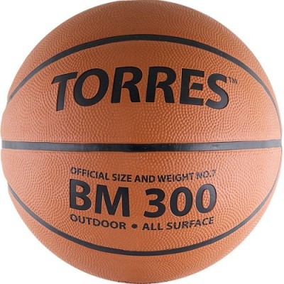 Мяч баскетбольный Torres BM300 (№7) B00017 Мяч баскетбольный Torres BM300 (№7) B00017