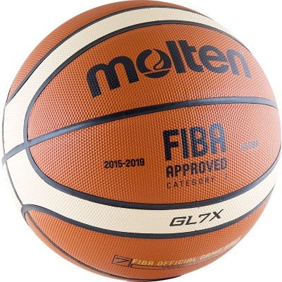 Мяч баскетбольный Molten BGL7X-RFB, FIBA Approved Мяч баскетбольный Molten BGL7X-RFB, FIBA Approved