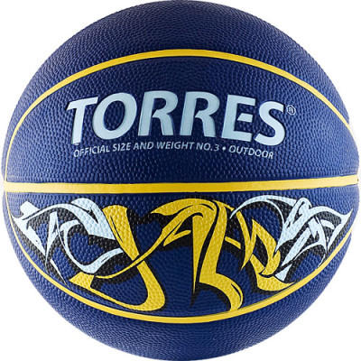 Мяч баскетбольный Torres Jam (№3) B00043 Мяч баскетбольный Torres Jam (№3) B00043