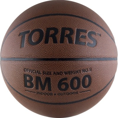 Мяч баскетбольный Torres BM600 (№5) B10025 Мяч баскетбольный Torres BM600 (№5) B10025
