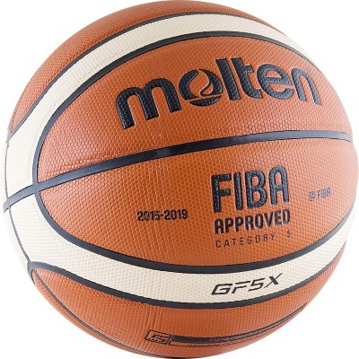 Мяч баскетбольный Molten BGF5X, FIBA Approved Мяч баскетбольный Molten BGF5X, FIBA Approved