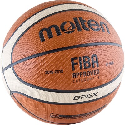 Мяч баскетбольный Molten BGF6X, FIBA Approved Мяч баскетбольный Molten BGF6X, FIBA Approved