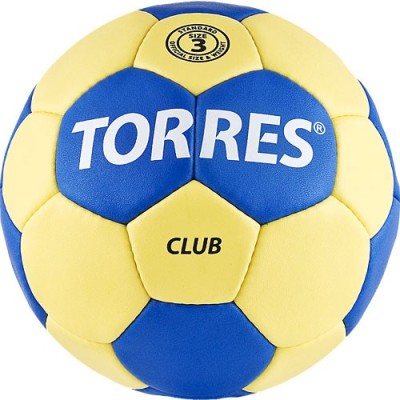 Мяч гандбольный Torres Club (№3) арт. H30043 Мяч гандбольный Torres Club (№3) арт. H30043