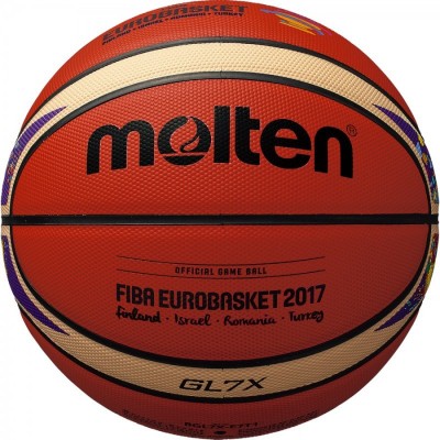 Мяч баскетбольный Molten BGL7, FIBA Approved Мяч баскетбольный Molten BGL7, FIBA Approved