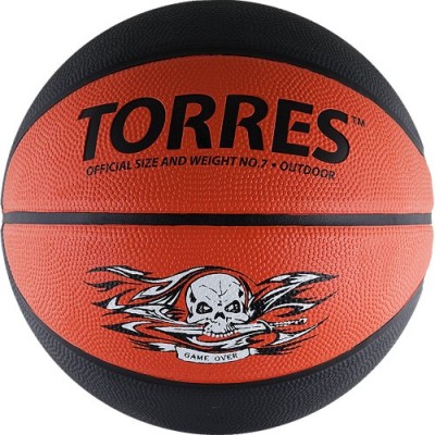 Мяч баскетбольный Torres Game Over (№7) B00117 Мяч баскетбольный Torres Game Over (№7) B00117