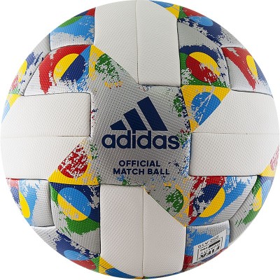 Мяч футбольный Adidas UEFA OMB Nations League (FIFA Quality Pro) (Официальный мяч финала Лиги наций УЕФА 2019 года) CW5295 Мяч футбольный Adidas UEFA OMB Nations League (FIFA Quality Pro) (Официальный мяч финала Лиги наций УЕФА 2019 года) CW5295