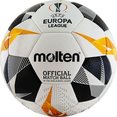 Мяч футбольный Molten (FIFA Quality Pro) (Официальный мяч Лиги Европы УЕФА 2019/20) F5U5003-G19 Мяч футбольный Molten (FIFA Quality Pro) (Официальный мяч Лиги Европы УЕФА 2019/20) F5U5003-G19