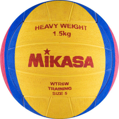 Мяч для водного поло Mikasa (утяжелённый, 1,5кг) WTR6W Мяч для водного поло Mikasa (утяжелённый, 1,5кг) WTR6W