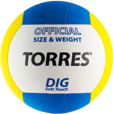 Мяч волейбольный Torres Dig V20145 Мяч волейбольный Torres Dig V20145