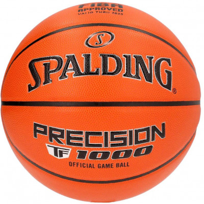 Мяч баскетбольный Spalding TF-1000 Precision (№7) FIBA Approved 77-526Z