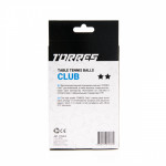 Мяч для настольного тенниса TORRES Club 2*, арт.TT23014 (упак. 6 шт.) Мяч для настольного тенниса TORRES Club 2*, арт.TT23014 (упак. 6 шт.)