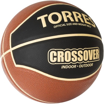 Мяч баскетбольный Torres Crossover (№7) B32097