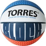 Мяч баскетбольный Torres Block (№7) B02077