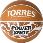 Мяч баскетбольный Torres Power Shot (№7) B32087