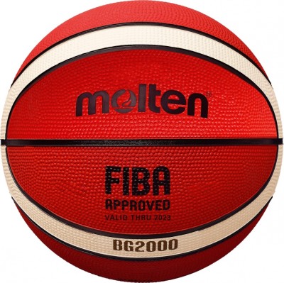 Мяч баскетбольный Molten B6G2000 (№6), FIBA Approved Level II