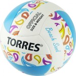 Мяч для пляжного волейбола Torres Beach Sand Blue V32095B