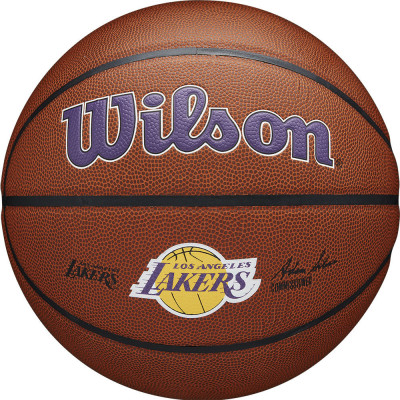 Мяч баскетбольный Wilson NBA LA Lakers (№7) арт.WTB3100XBLAL