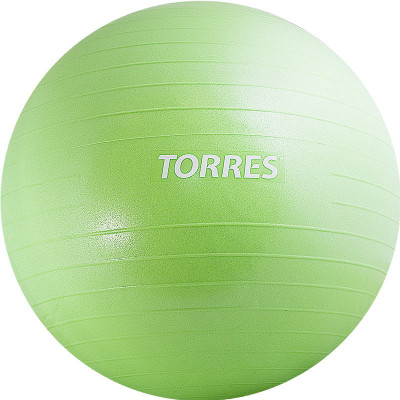 Мяч гимнастический Torres 65 см (зелёный), арт.AL121165GR