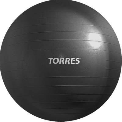Мяч гимнастический Torres 85 см (темно-серый), арт.AL121185BK
