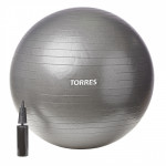 Мяч гимнастический Torres 85 см (темно-серый), арт.AL121185BK