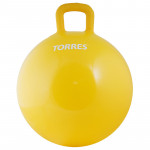 Мяч-попрыгун с ручкой Torres 45 см (жёлтый), арт.AL121545
