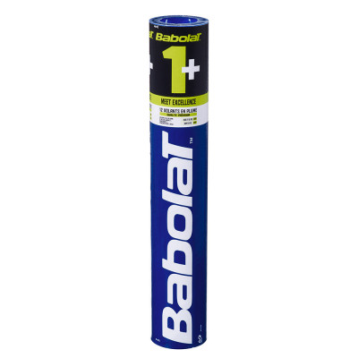 Воланы для бадминтона Babolat 1+ (перо/пробка), уп.12шт., арт.551027 Воланы для бадминтона Babolat 1+ (перо/пробка), уп.12шт., арт.551027