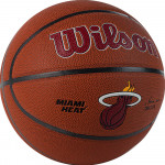 Мяч баскетбольный Wilson NBA Mia Heat (№7) арт.WTB3100XBMIA