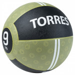 Медбол TORRES резина 9 кг AL00239