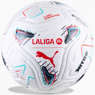Мяч футбольный Puma Stellar NITRO Ultimate LaLiga (FIFA Quality Pro) (Официальный мяч Испанской Ла Лиги сезона 2026/27), арт.08507801