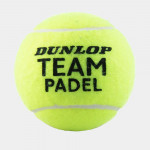 Мячи для падела Dunlop Team Padel, арт.601553 (упак.3шт.)