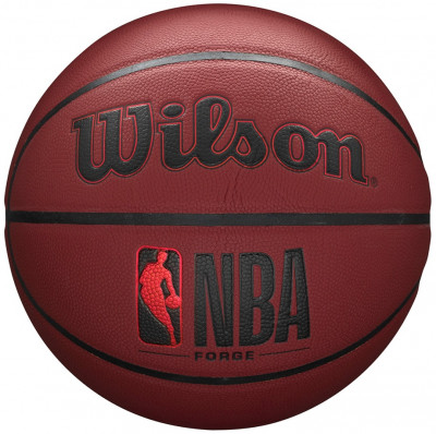 Мяч баскетбольный Wilson NBA Forge Crimson BSKT арт.WTB8201