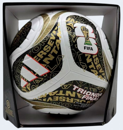 Мяч футбольный Adidas WC26 Trionda FINALS PRO (FIFA Quality Pro) (Официальный мяч финала Чемпионата Мира по футболу 2026) JY8928