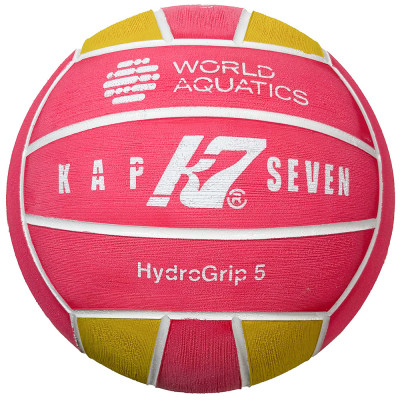 Мяч для водного поло KAP7 HydroGrip World Aquatics (№5) (Официальный мяч для водного поло), арт.98202